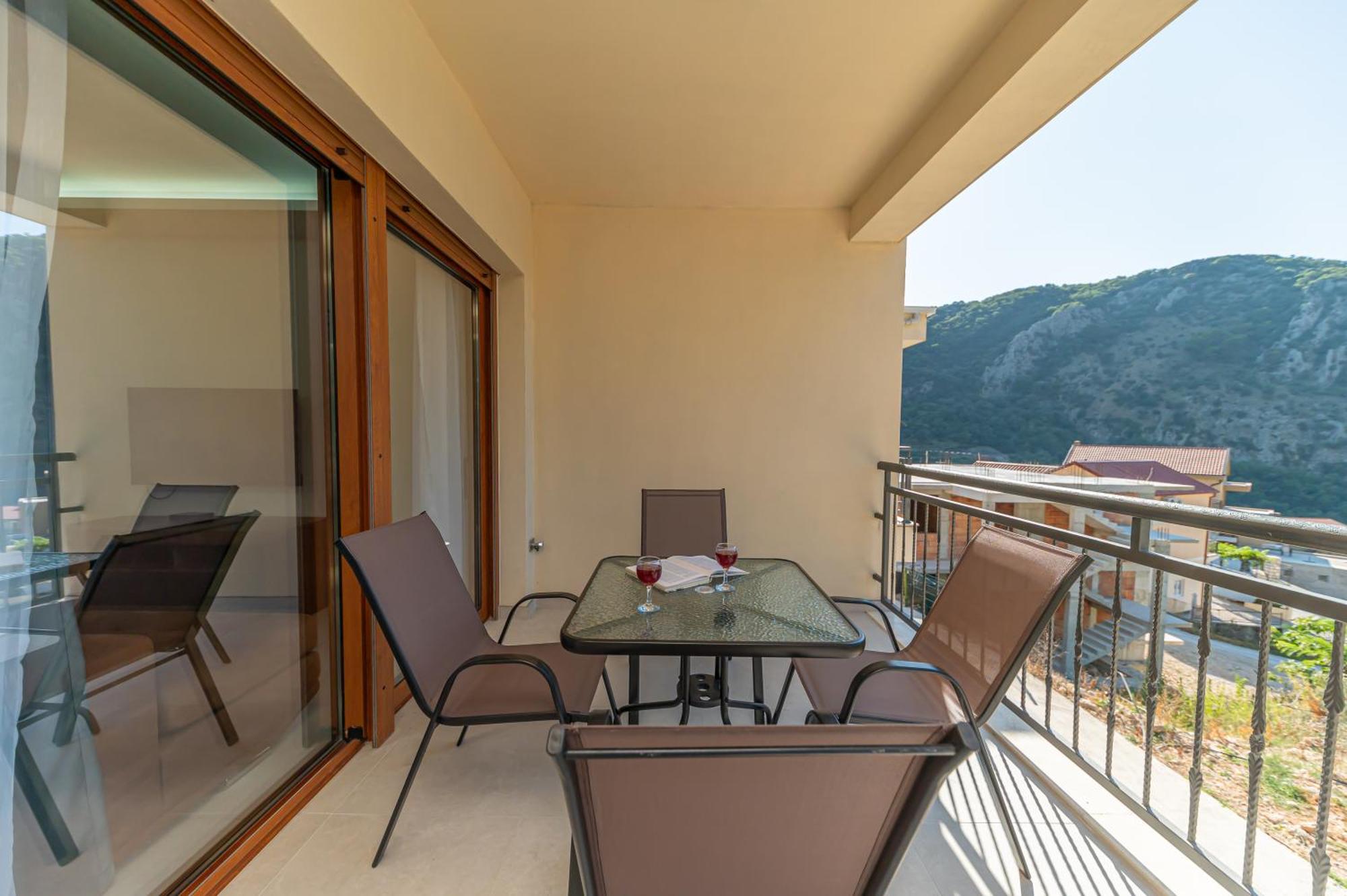 Ferienwohnung Red Hill Kotor Exterior foto